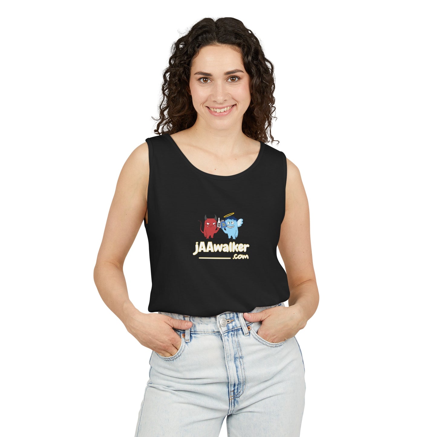 "Womans" Tank Top angel/devil