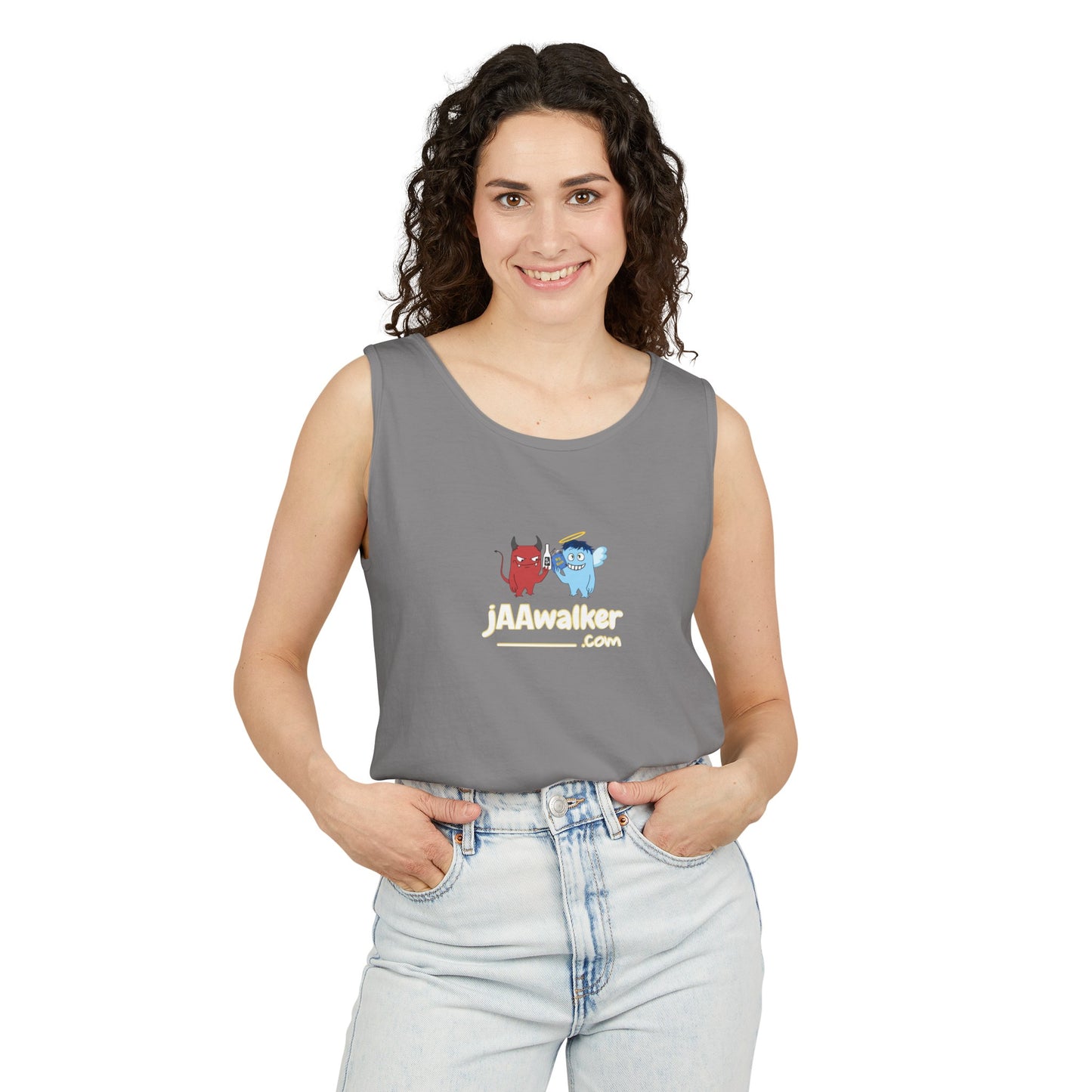 "Womans" Tank Top angel/devil