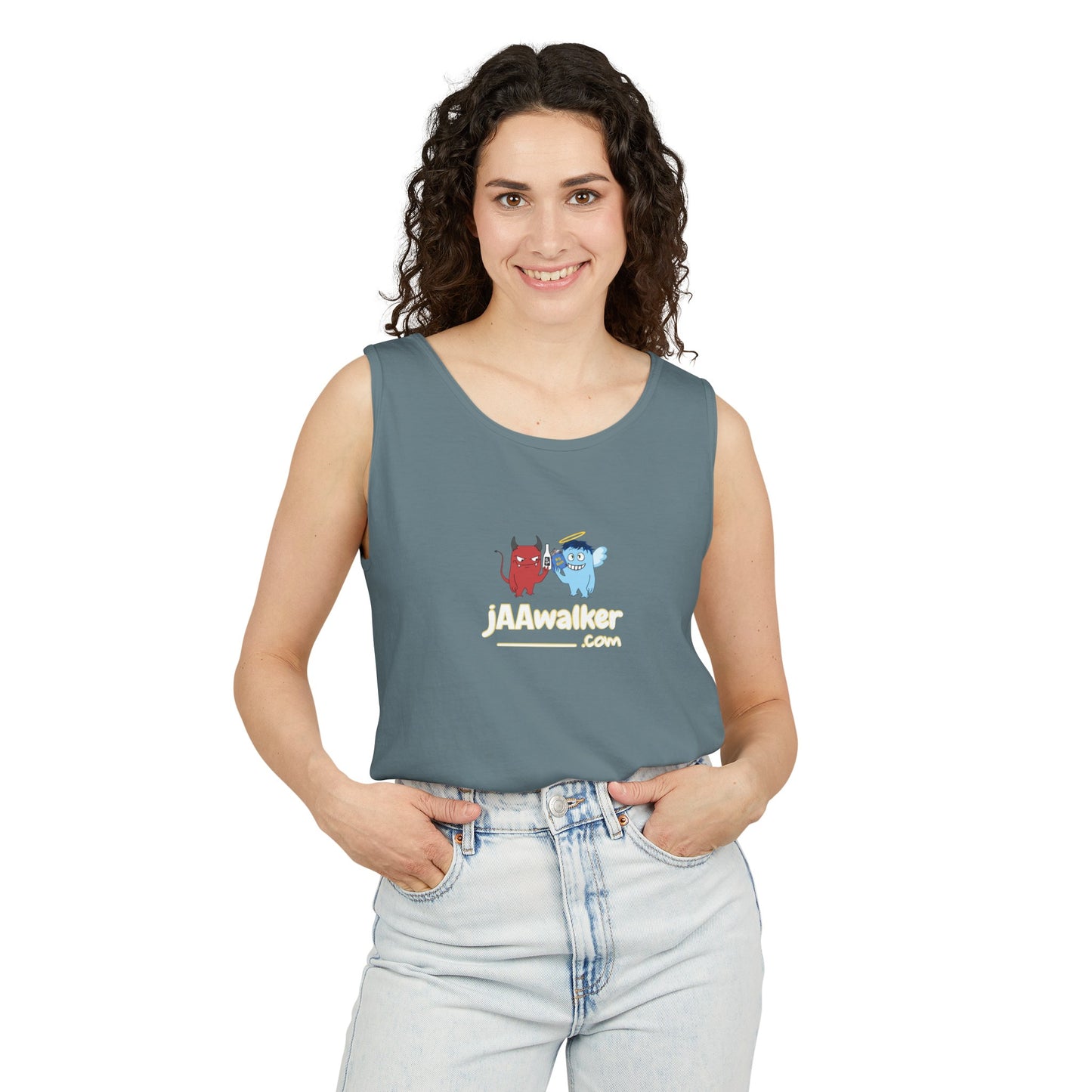 "Womans" Tank Top angel/devil