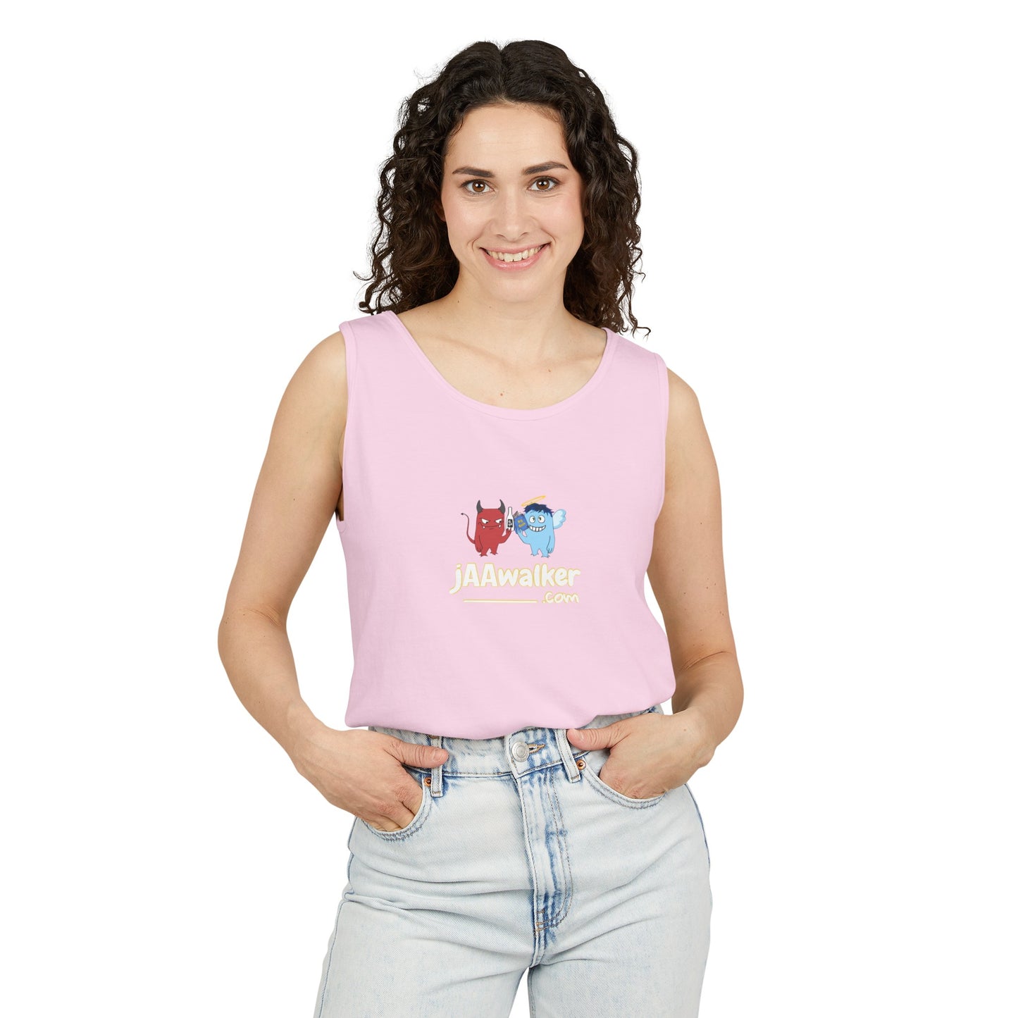 "Womans" Tank Top angel/devil