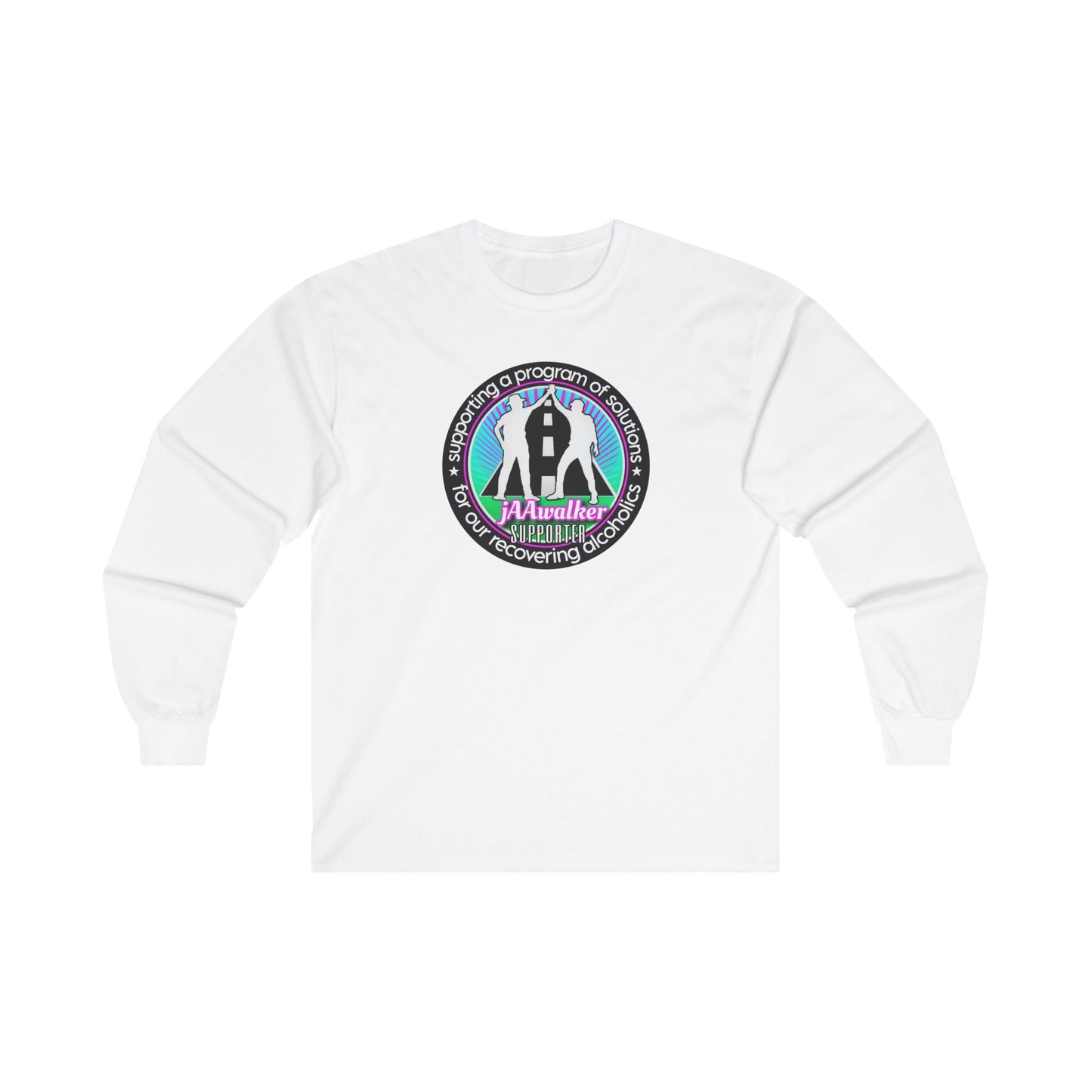 "Supporter" Ultra Cotton Long Sleeve Tee