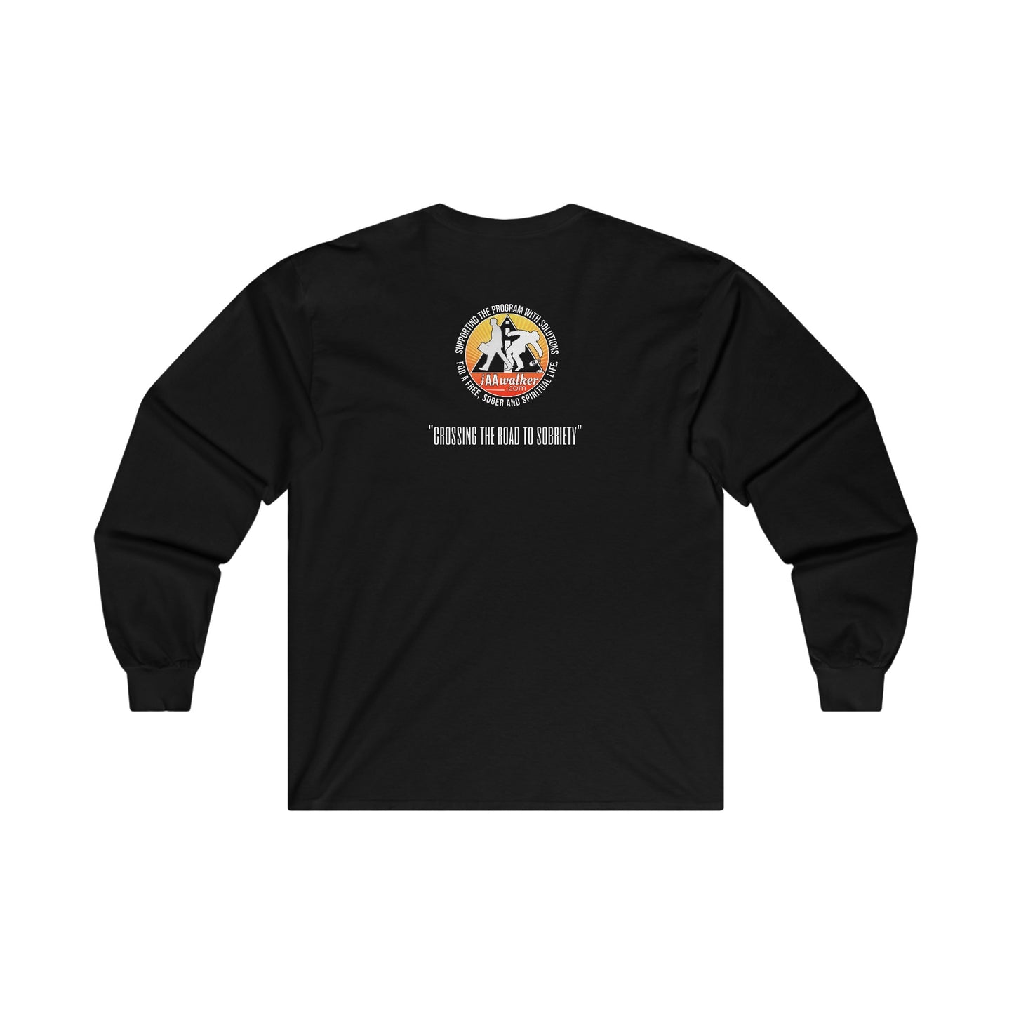 Mens "sober life" Ultra Cotton Long Sleeve Tee