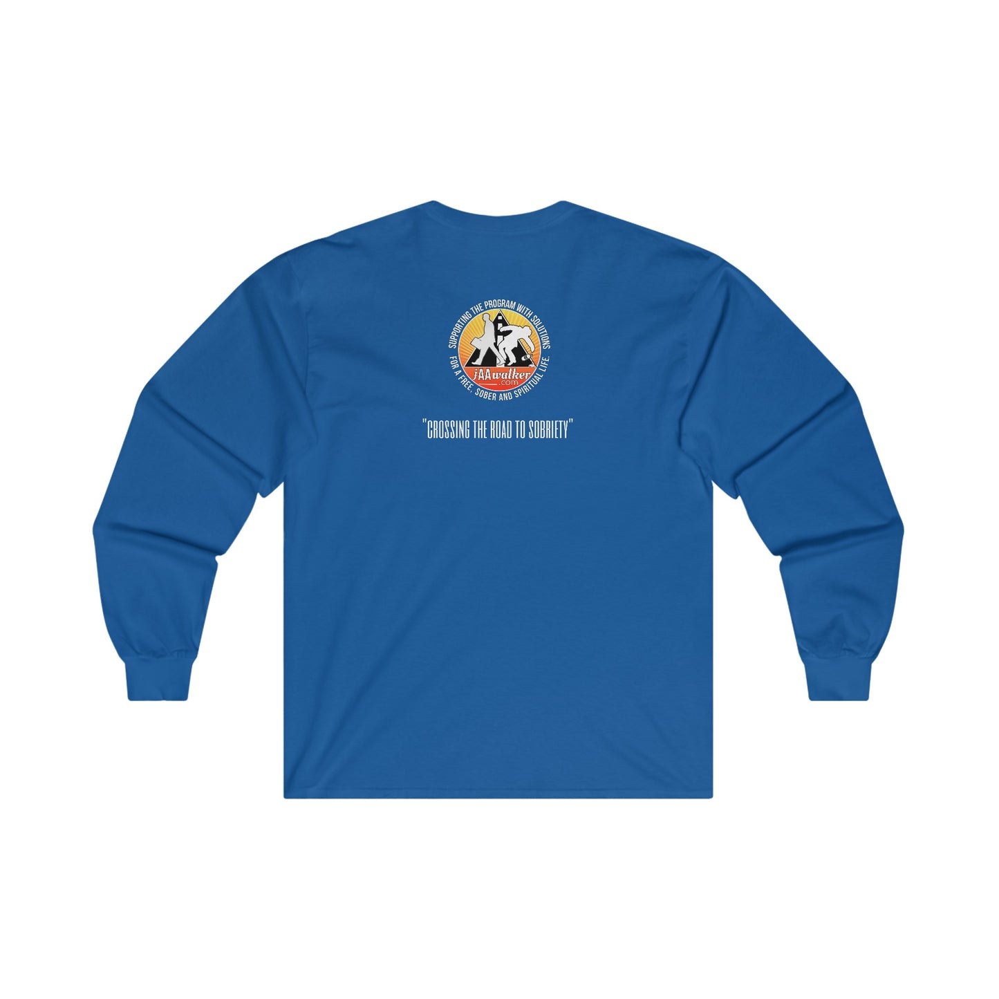 Mens "sober life" Ultra Cotton Long Sleeve Tee