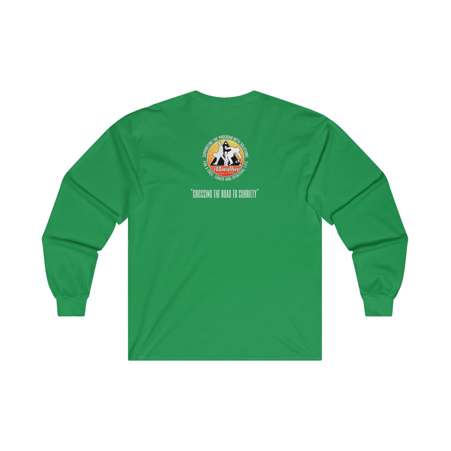 Mens "sober life" Ultra Cotton Long Sleeve Tee