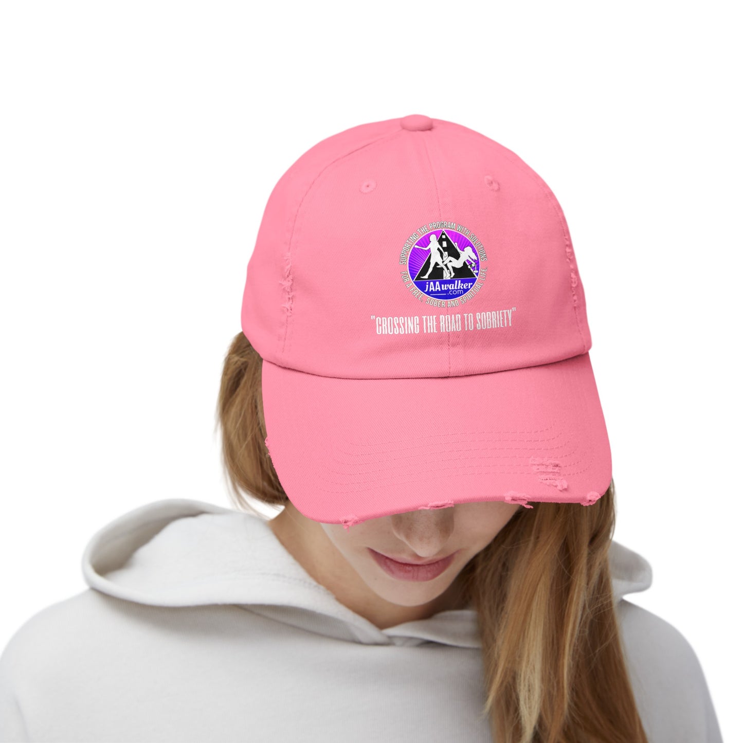 Womans Distressed Cap