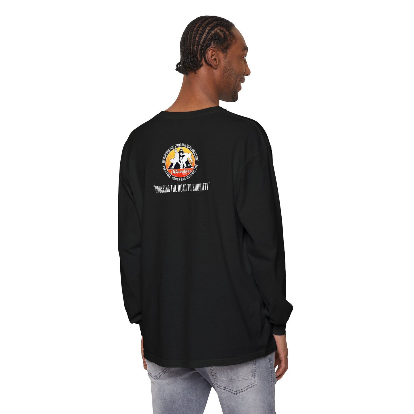 "Mens" Egocentric garment Long Sleeve T-Shirt