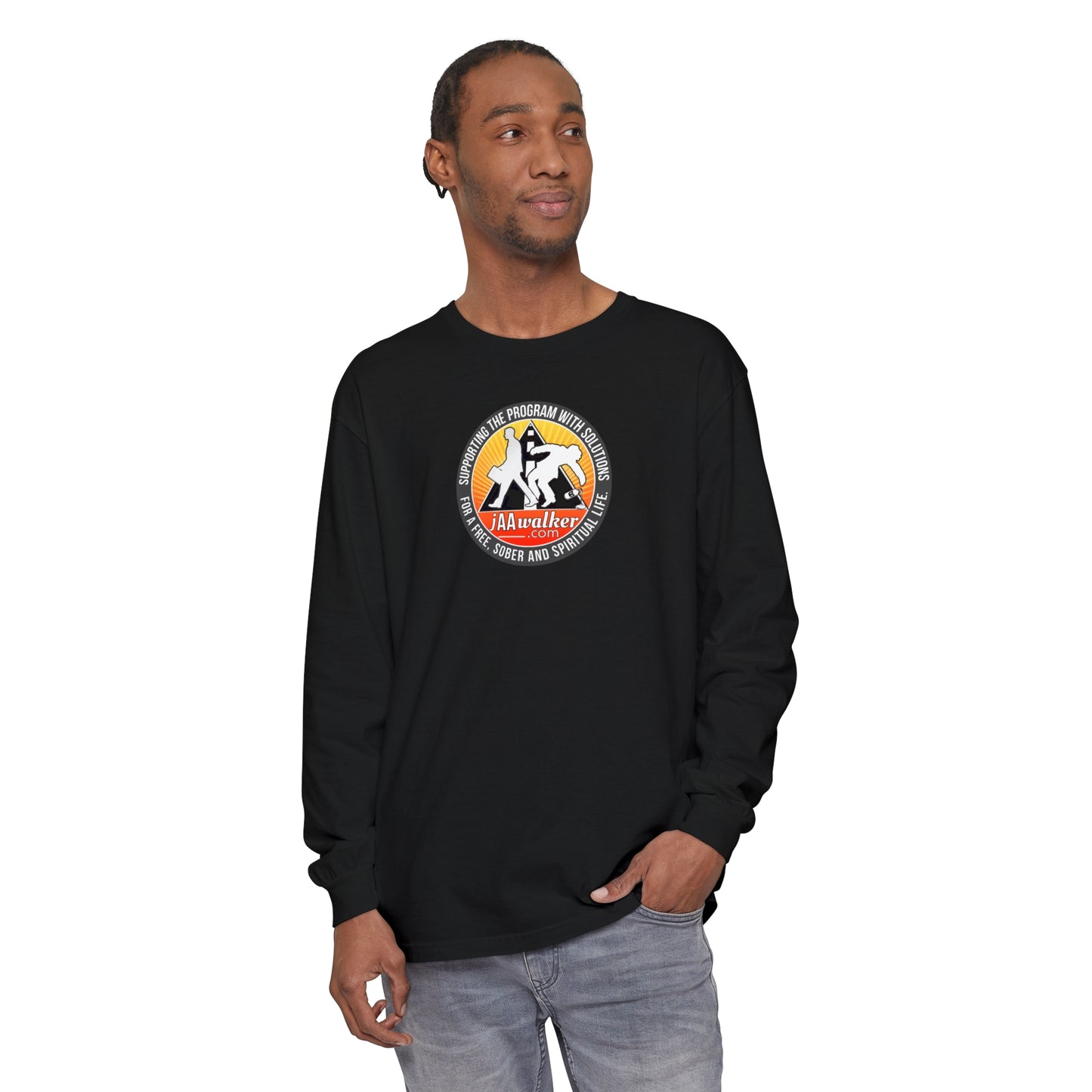 "Mens" Long Sleeve T-Shirt