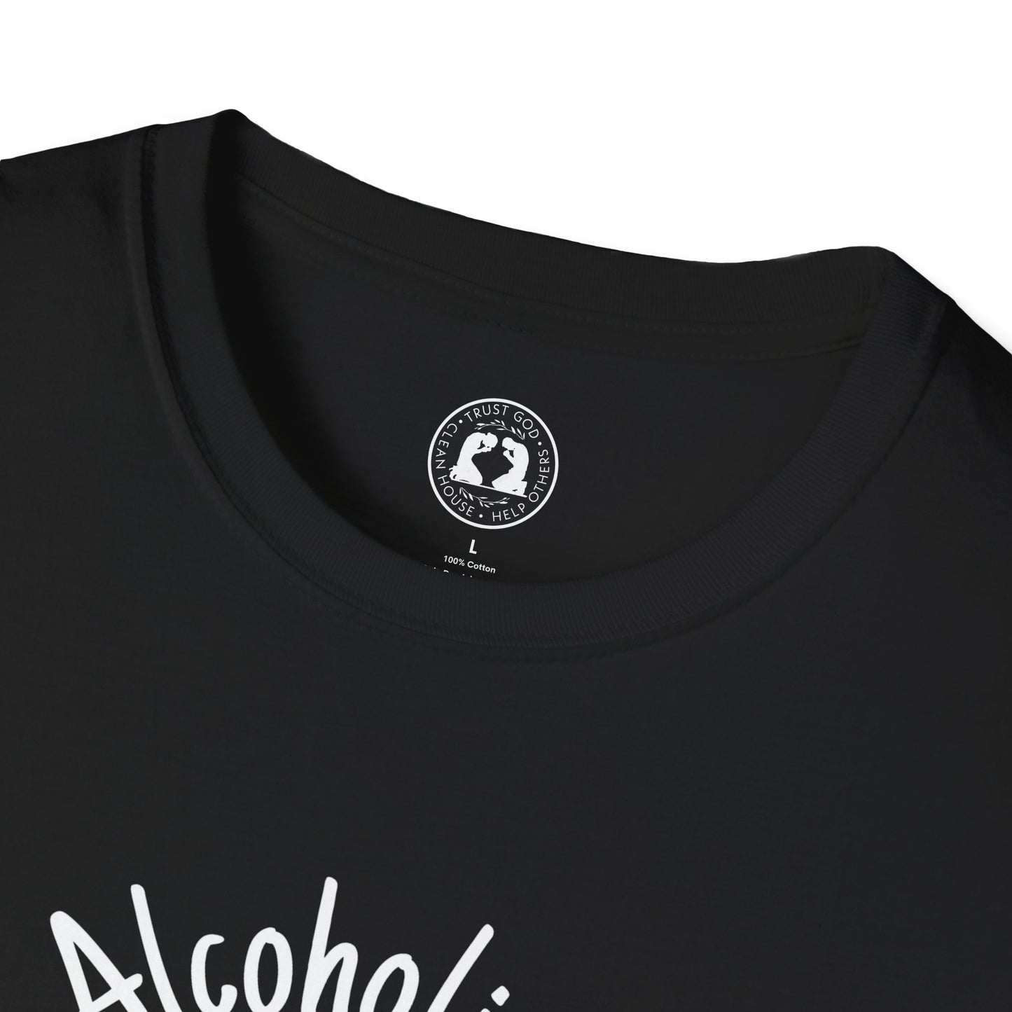 Mens "Alcoholism Brain" Softstyle T-Shirt