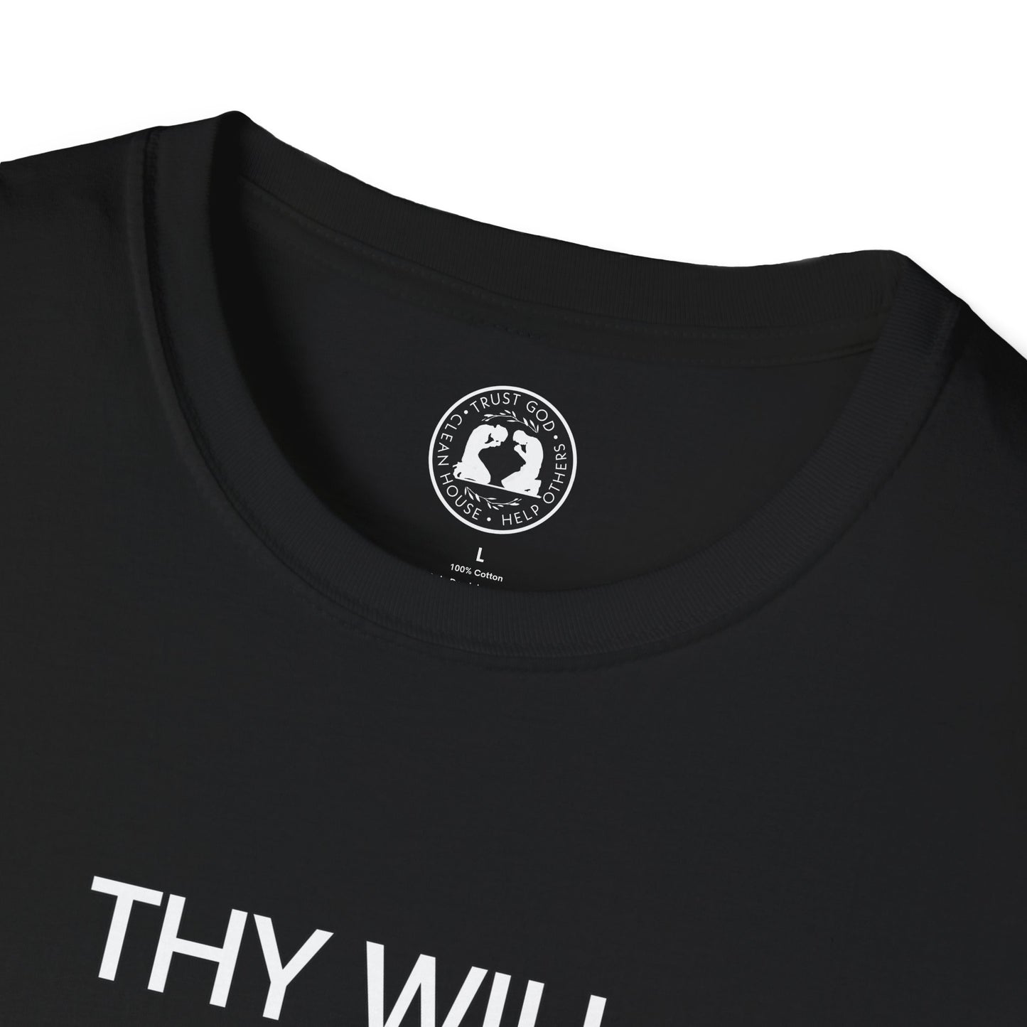 Mens "Thy Will" Softstyle T-Shirt